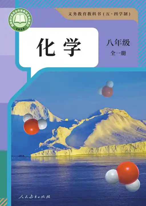 化学 人教版 八年级 全一册 2022版